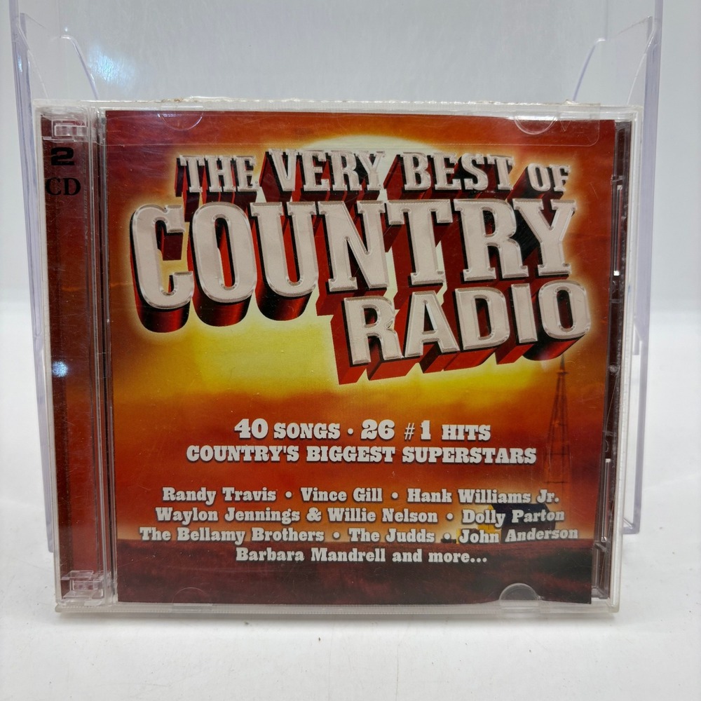 The Very Best Of Country Radio 2 CD Set 40 Songs Dolly Parton Randy Travis 2002